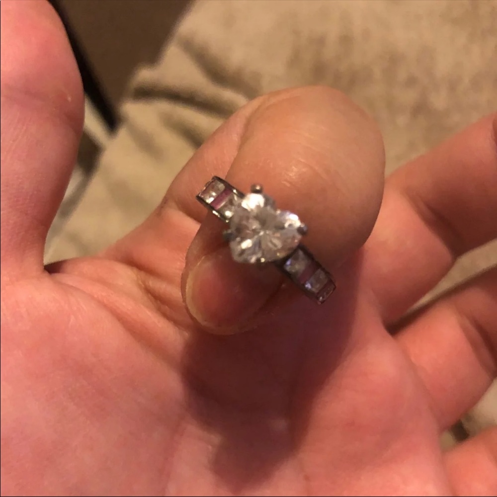 Vancaro s925 heart ring size 8